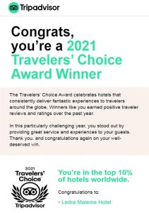 Trip Advisor Winner